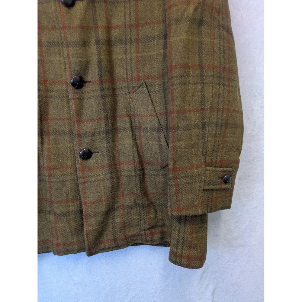 Pendleton‎ VINTAGE 70'S Men's Size XL Wool Plaid Coat